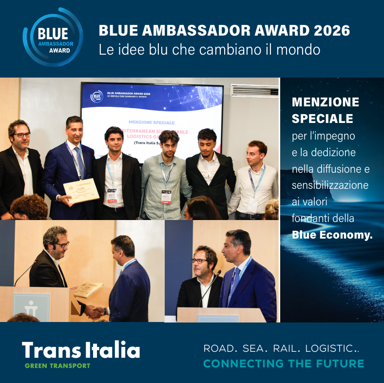 blue ambassador award per Trans Italia