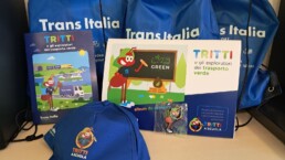 La mascotte di Trans Italia porta la logistica, la sicurezza e la sostenibilità a scuola